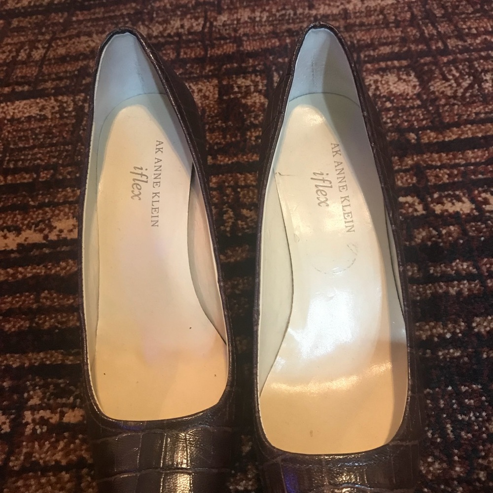 Anne Klein iflex Brown heels - Picture 4 of 5